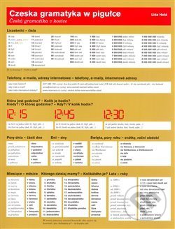 Kniha: Czeska gramatyka w pigulce (Lída Holá). Akropolis, 2008 Kniha: Czeska gramatyka w pigulce (Lída Holá). Akropolis, 2008