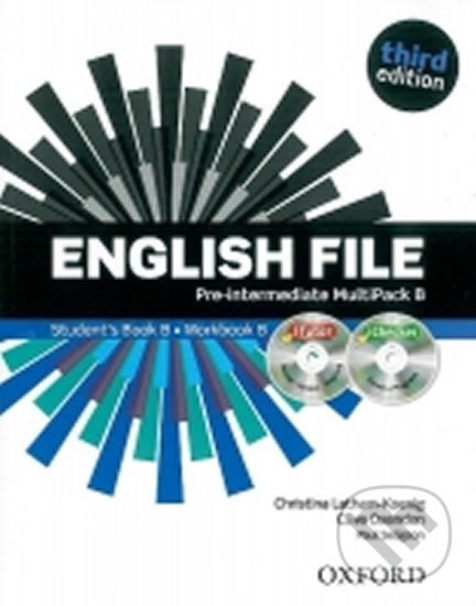 Kniha: English File: Pre-intermediate - Multipack B (Christina Latham-Koenig a Clive Oxenden). Oxford University Press, 2015 Kniha: English File: Pre-intermediate - Multipack B (Christina Latham-Koenig a Clive Oxenden). Oxford University Press, 2015