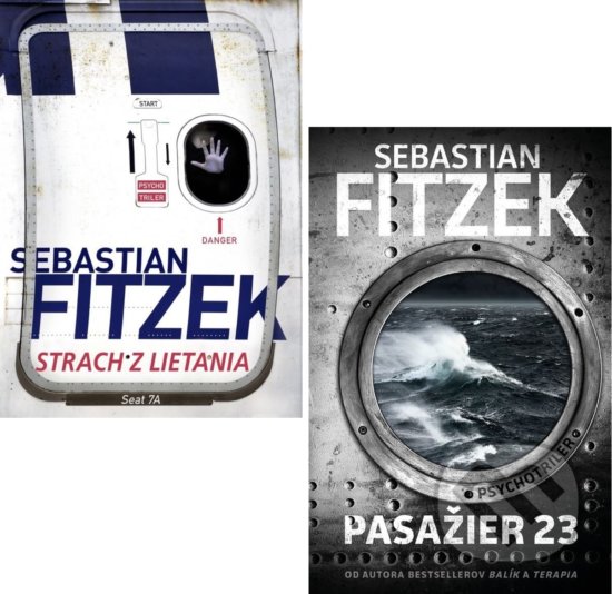 Kniha: Strach z lietania + Pasažier 23 (Kolekcia) (Sebastian Fitzek). Tatran Kniha: Strach z lietania + Pasažier 23 (Kolekcia) (Sebastian Fitzek). Tatran