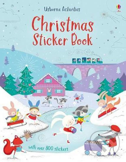Kniha: Christmas Sticker Book (Lucy Bowman). Usborne, 2019 Kniha: Christmas Sticker Book (Lucy Bowman). Usborne, 2019