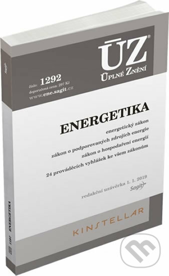 Kniha: ÚZ 1292 Energetika (Sagit). Sagit, 2019 Kniha: ÚZ 1292 Energetika (Sagit). Sagit, 2019