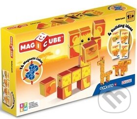 Spoločenská hra: Stavebnice Magicube Safari (Geomag). Geomag, 2017 Spoločenská hra: Stavebnice Magicube Safari (Geomag). Geomag, 2017