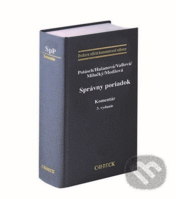Kniha: Správny poriadok (Peter Patásch a kolektív). C. H. Beck SK, 2019 Kniha: Správny poriadok (Peter Patásch a kolektív). C. H. Beck SK, 2019