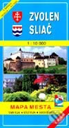 Zvolen - Sliač 1:10 000 (Autorský kolektiv). VKÚ Harmanec, 2001 Zvolen - Sliač 1:10 000 (Autorský kolektiv). VKÚ Harmanec, 2001