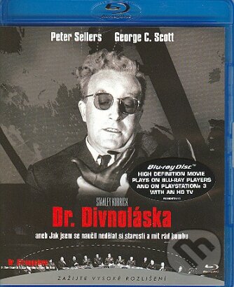 Film: Dr. Divnoláska (Stanley Kubrick) (Blu-ray). Bonton Film, 1964 Film: Dr. Divnoláska (Stanley Kubrick) (Blu-ray). Bonton Film, 1964