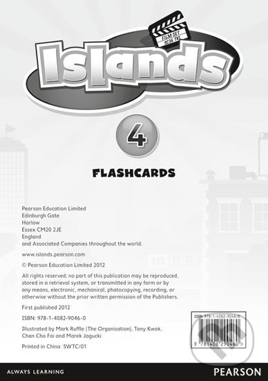 Kniha: Islands 4 - Flashcards for Pack (Pearson). Pearson, 2012 Kniha: Islands 4 - Flashcards for Pack (Pearson). Pearson, 2012
