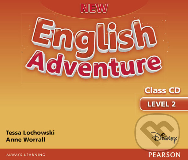 Audiokniha: New English Adventure 2 - Class CD (Anne Worral a Tessa Lochowski). Pearson, 2015 Audiokniha: New English Adventure 2 - Class CD (Anne Worral a Tessa Lochowski). Pearson, 2015