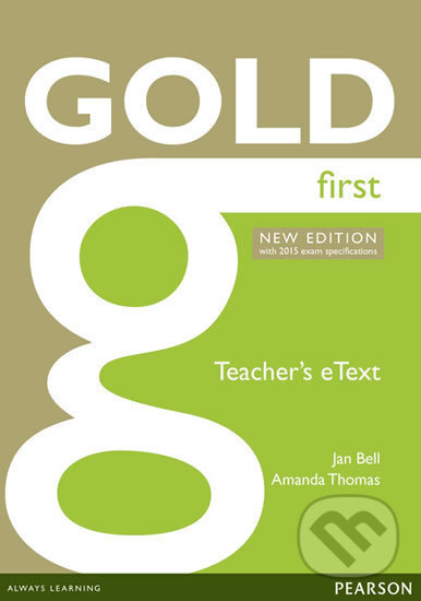 Audiokniha: Gold First 2015 - eText Teacher CD-ROM (Jan Bell). Pearson, 2014 Audiokniha: Gold First 2015 - eText Teacher CD-ROM (Jan Bell). Pearson, 2014