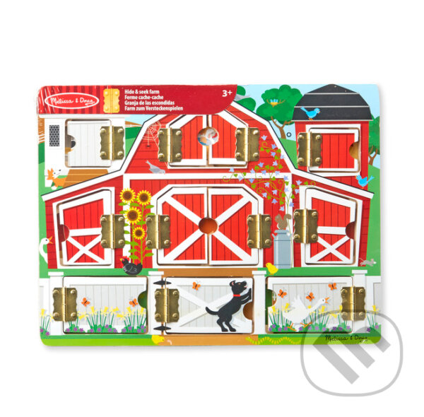 Společenská hra: Magnetická tabuľa - Schovaj a hľadaj - Farma (Melissa and Doug). Melissa and Doug, 2019 Společenská hra: Magnetická tabuľa - Schovaj a hľadaj - Farma (Melissa and Doug). Melissa and Doug, 2019