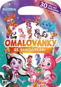 Kniha: Omalovánka se samolepkami - Enchantimal (Jiří Models). Jiří Models, 2019 Kniha: Omalovánka se samolepkami - Enchantimal (Jiří Models). Jiří Models, 2019