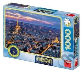 Puzzle: Paříž v noci 1000 dílků neon (Dino). Dino, 2019 Puzzle: Paříž v noci 1000 dílků neon (Dino). Dino, 2019