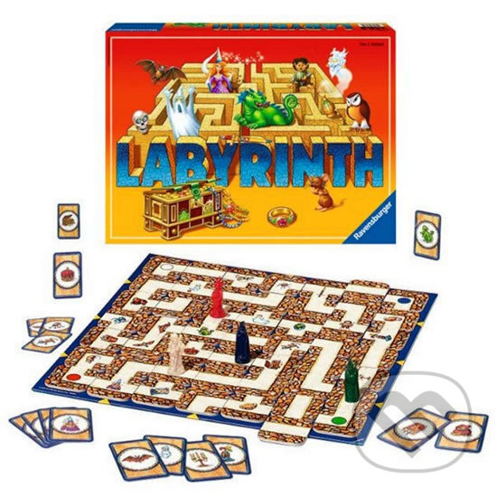 Spoločenská hra: Tajemnice Labyrinthu - hra (Ravensburger). Ravensburger, 2019 Spoločenská hra: Tajemnice Labyrinthu - hra (Ravensburger). Ravensburger, 2019