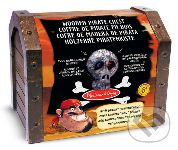 Spoločenská hra: Pirátska truhlica (Melissa and Doug). Melissa and Doug, 2019 Spoločenská hra: Pirátska truhlica (Melissa and Doug). Melissa and Doug, 2019