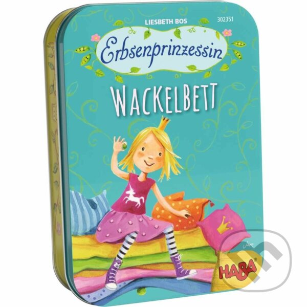Spoločenská hra: Hra v plechovke: Princezná na hrášku (Hape). Hape, 2019 Spoločenská hra: Hra v plechovke: Princezná na hrášku (Hape). Hape, 2019