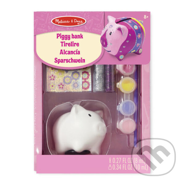Spoločenská hra: Pokladnička - Prasiatko (Melissa and Doug). Melissa and Doug, 2019 Spoločenská hra: Pokladnička - Prasiatko (Melissa and Doug). Melissa and Doug, 2019
