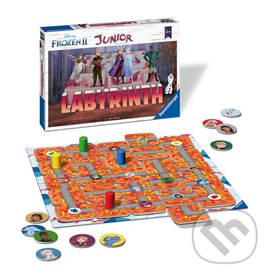 Spoločenská hra: Labyrinth: Junior Disney - Ledové království 2 (Ravensburger). Ravensburger, 2019 Spoločenská hra: Labyrinth: Junior Disney - Ledové království 2 (Ravensburger). Ravensburger, 2019