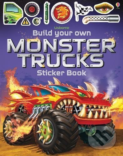 Kniha: Build Your Own Monster Trucks (Simon Tudhope). Usborne, 2017 Kniha: Build Your Own Monster Trucks (Simon Tudhope). Usborne, 2017
