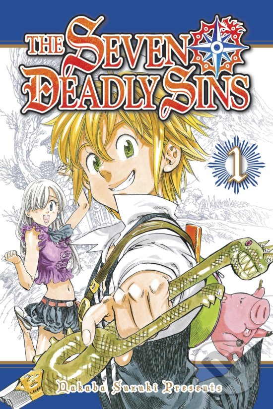 Kniha: The Seven Deadly Sins (Volume 1) (Nakaba Suzuki). Kodansha International, 2014 Kniha: The Seven Deadly Sins (Volume 1) (Nakaba Suzuki). Kodansha International, 2014