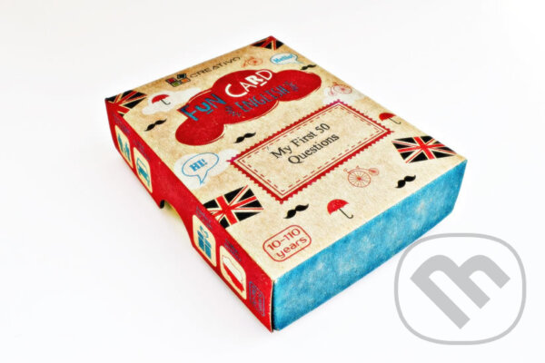 Spoločenská hra: Fun Card English: My First 50 Question (Creativo). Creativo, 2019 Spoločenská hra: Fun Card English: My First 50 Question (Creativo). Creativo, 2019