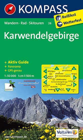 Karwendelgebirge (Kompass). Kompass, 2014 Karwendelgebirge (Kompass). Kompass, 2014