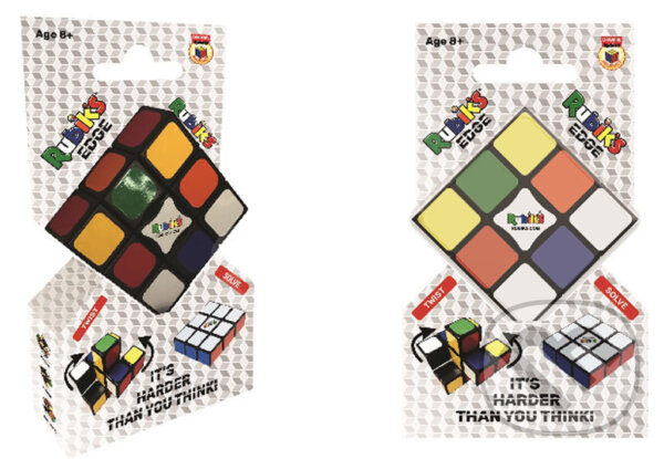 Společenská hra: Rubikova kostka 3x3x1 edge (Rubik´s). Rubik´s, 2019 Společenská hra: Rubikova kostka 3x3x1 edge (Rubik´s). Rubik´s, 2019