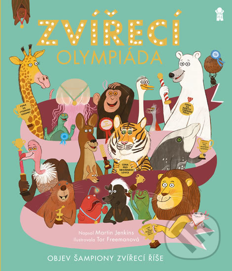 Kniha: Zvířecí olympiáda (Martin Jenkins). Pikola, 2020 Kniha: Zvířecí olympiáda (Martin Jenkins). Pikola, 2020