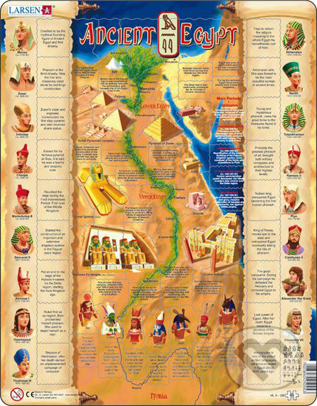 Puzzle: Starobylý Egypt HL5 (Larsen). Larsen Puzzle: Starobylý Egypt HL5 (Larsen). Larsen