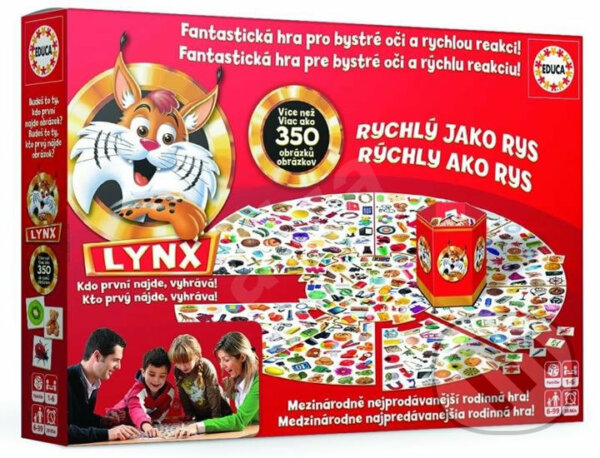 Společenská hra: Rychlý jako rys - 350 obrázků (Educa). Educa, 2019 Společenská hra: Rychlý jako rys - 350 obrázků (Educa). Educa, 2019