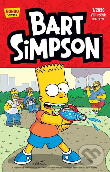 Kniha: Bart Simpson (Crew). Crew, 2020 Kniha: Bart Simpson (Crew). Crew, 2020