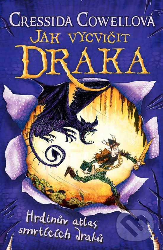 Kniha: Hrdinův atlas smrtících draků (Cressida Cowell). Brio, 2020 Kniha: Hrdinův atlas smrtících draků (Cressida Cowell). Brio, 2020