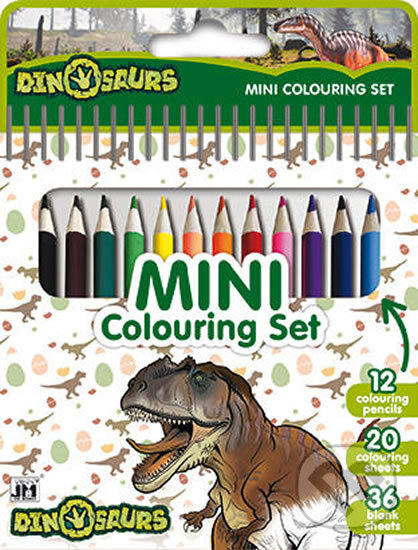 Kniha: Dinosauři - Mini set s pastelkami (Jiří Models). Jiří Models, 2020 Kniha: Dinosauři - Mini set s pastelkami (Jiří Models). Jiří Models, 2020
