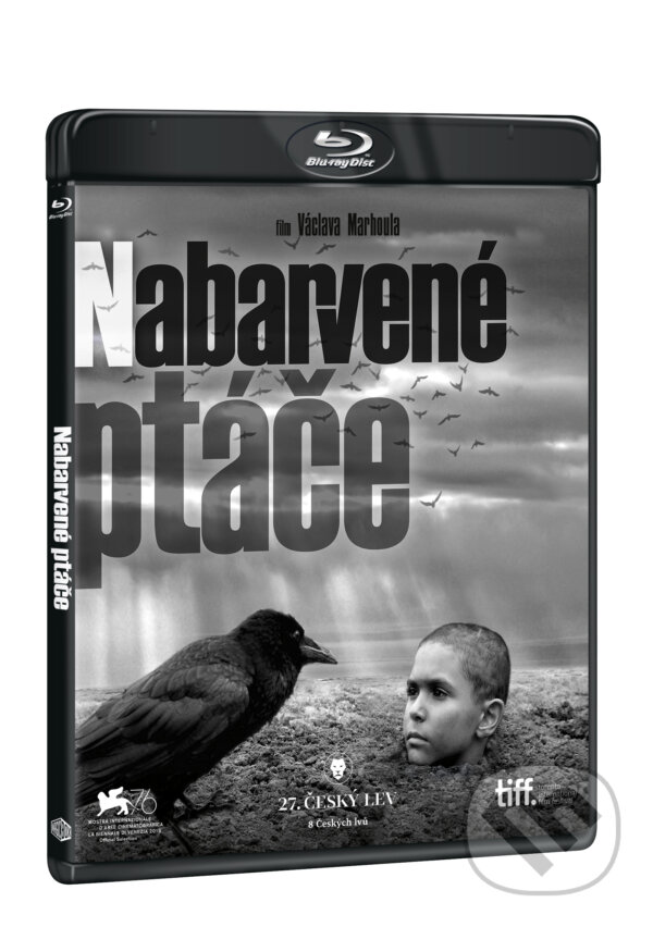 Film: Nabarvené ptáče (Václav Marhoul) (Blu-ray). Magicbox, 2020 Film: Nabarvené ptáče (Václav Marhoul) (Blu-ray). Magicbox, 2020