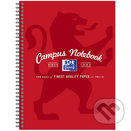 OXFORD Zápisník Campus A4+ linka (OXFORD). OXFORD, 2019 OXFORD Zápisník Campus A4+ linka (OXFORD). OXFORD, 2019