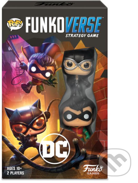Společenská hra: Funkoverse POP: DC Comics 100 - 2-Pack (Funko). Funko, 2020 Společenská hra: Funkoverse POP: DC Comics 100 - 2-Pack (Funko). Funko, 2020