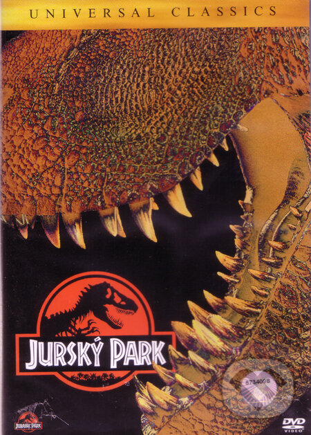 Film: Jurský park (Steven Spielberg) (DVD). Bonton Film, 1993 Film: Jurský park (Steven Spielberg) (DVD). Bonton Film, 1993