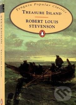 Kniha: Treasure Island (Robert Louis Stevenson). Penguin Books, 1994 Kniha: Treasure Island (Robert Louis Stevenson). Penguin Books, 1994