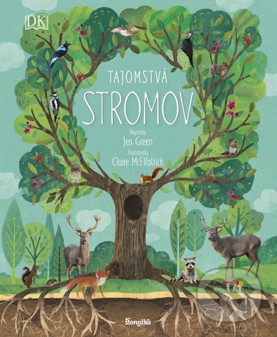 Kniha: Tajomstvá stromov (Jen Green). Stonožka, 2020 Kniha: Tajomstvá stromov (Jen Green). Stonožka, 2020
