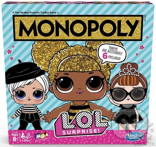Společenská hra: Hasbro Monopoly Lol Suprise (). , 2019 Společenská hra: Hasbro Monopoly Lol Suprise (). , 2019