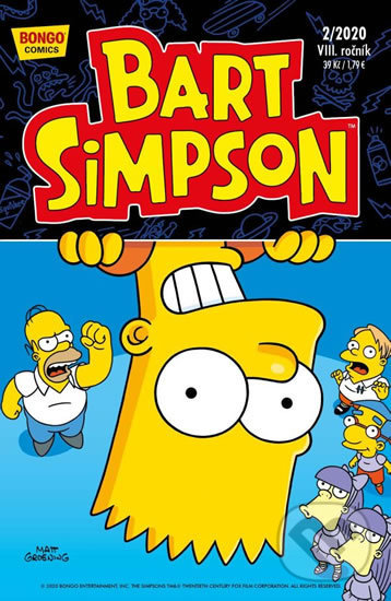 Kniha: Bart Simpson (Crew). Crew, 2020 Kniha: Bart Simpson (Crew). Crew, 2020