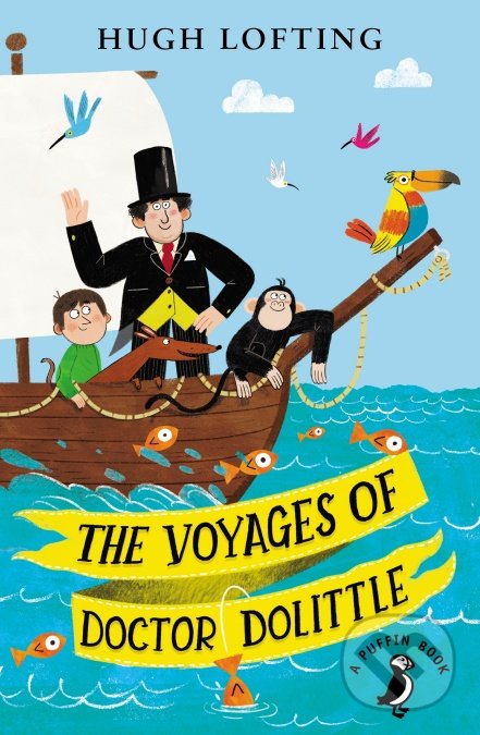 Kniha: The Voyages of Doctor Dolittle (Hugh Lofting). Puffin Books, 2020 Kniha: The Voyages of Doctor Dolittle (Hugh Lofting). Puffin Books, 2020