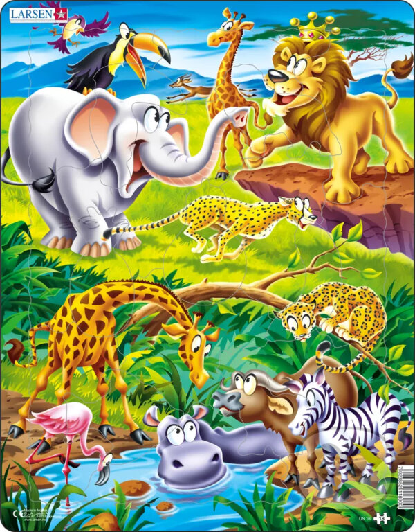 Puzzle: Safari (US16) (Larsen). Larsen, 2020 Puzzle: Safari (US16) (Larsen). Larsen, 2020
