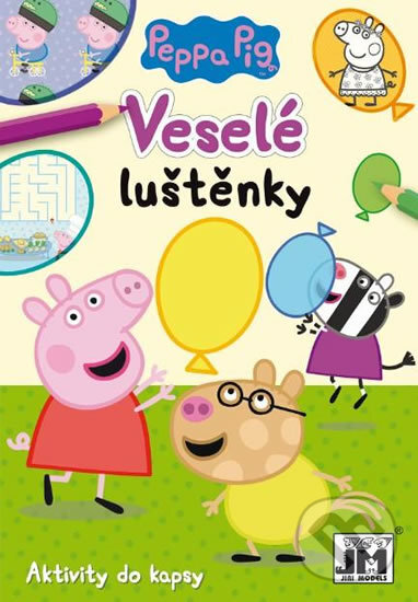 Kniha: Peppa luštěnky - Aktivity do kapsy (Jiří Models). Jiří Models, 2020 Kniha: Peppa luštěnky - Aktivity do kapsy (Jiří Models). Jiří Models, 2020