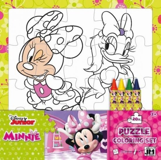 Kniha: Puzzle vymaľovanky: Minnie (Jiri Models SK). Jiri Models SK, 2017 Kniha: Puzzle vymaľovanky: Minnie (Jiri Models SK). Jiri Models SK, 2017