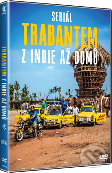 Film: Trabantem z Indie až domů (Dan Pribáň) (DVD). Bonton Film, 2020 Film: Trabantem z Indie až domů (Dan Pribáň) (DVD). Bonton Film, 2020