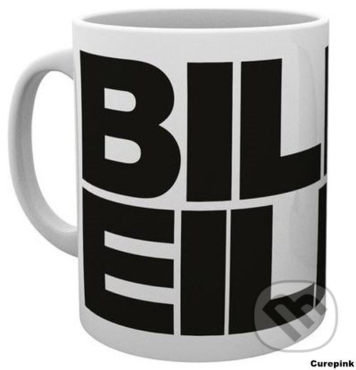 Keramický hrnček Billie Eilish: Logo (). , 2019 Keramický hrnček Billie Eilish: Logo (). , 2019