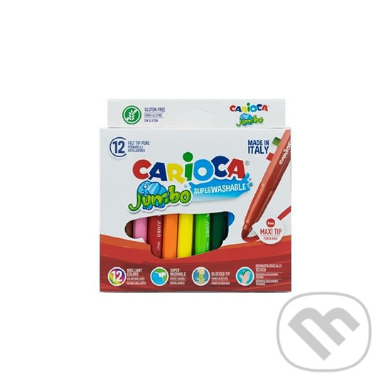 CARIOCA fixy Jumbo 12 ks (CARIOCA). CARIOCA, 2019 CARIOCA fixy Jumbo 12 ks (CARIOCA). CARIOCA, 2019