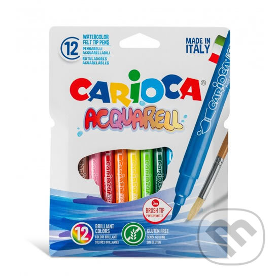 CARIOCA akvarelové fixy 12 ks (CARIOCA). CARIOCA, 2019 CARIOCA akvarelové fixy 12 ks (CARIOCA). CARIOCA, 2019