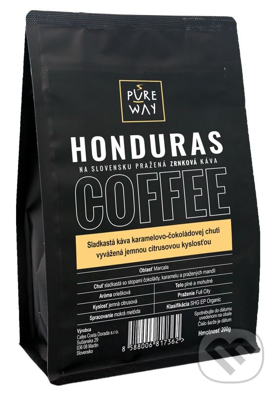 Kávy a čaje: Honduras (Pure Way). Pure Way, 2020 Kávy a čaje: Honduras (Pure Way). Pure Way, 2020