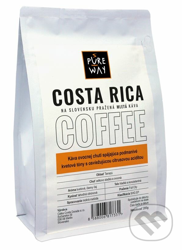 Kávy a čaje: Costa Rica (Pure Way). Pure Way, 2020 Kávy a čaje: Costa Rica (Pure Way). Pure Way, 2020