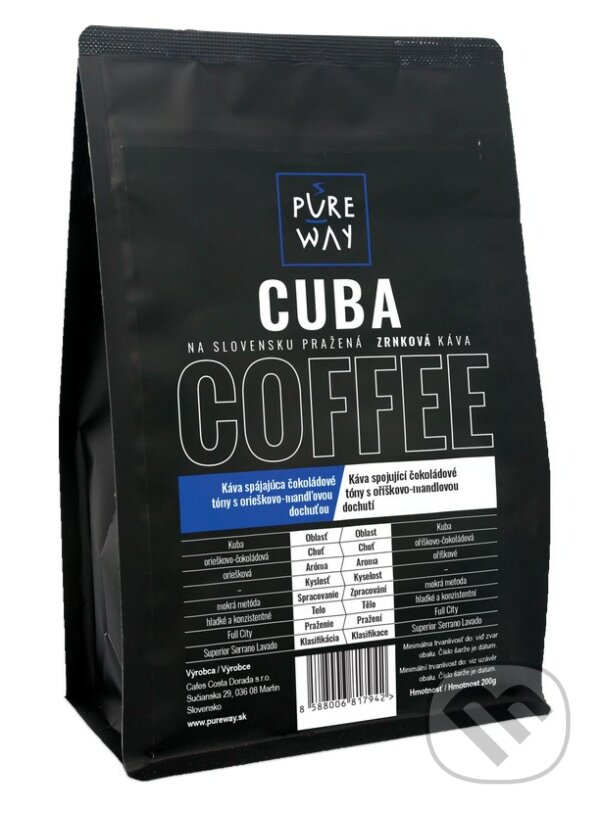 Kávy a čaje: Cuba (Pure Way). Pure Way, 2020 Kávy a čaje: Cuba (Pure Way). Pure Way, 2020